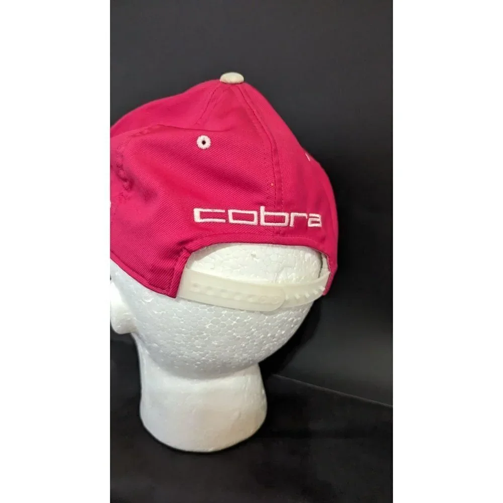 Puma Ball Cap hat pink snap back adjustable baseball,‎ softball, trucker hat
